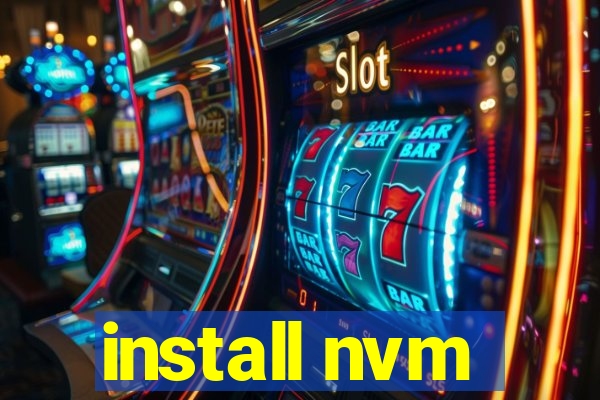 install nvm